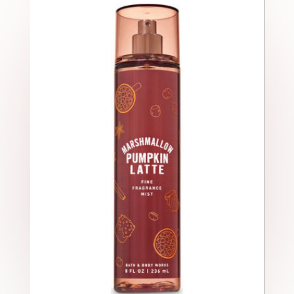 Bath and Body Works Marshamallow Pumkpun Latte Fine Fragrance Mist
